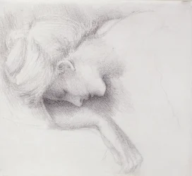 Der Gartenhof - Studie für die Briar Rose Serie, 1888